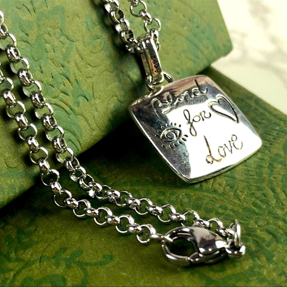 Gucci Luxury Necklace 925 Sterling Silver